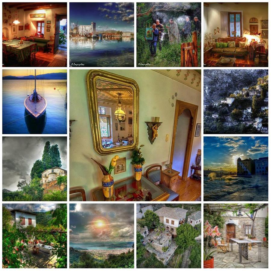 Archondiko Zafeiridi Villa มากรินิตซา ภายนอก รูปภาพ